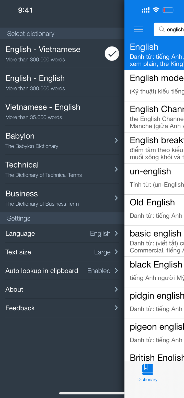 Laban Dictionary screenshot 4
