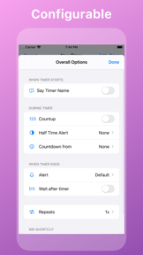 Timer - Configurable Timer screenshot