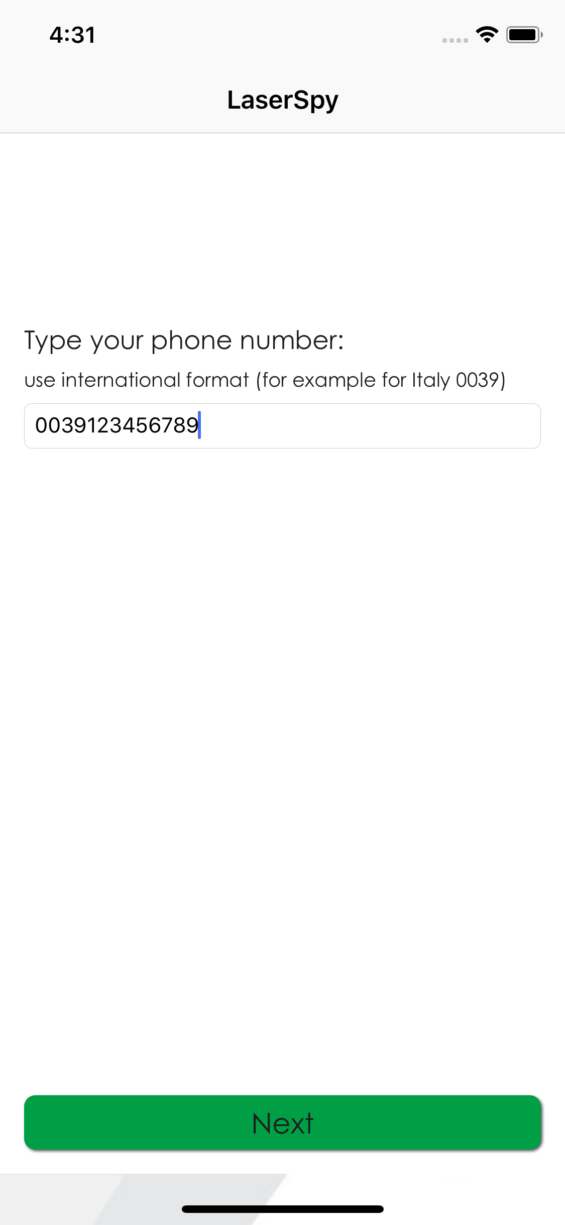 LaserSpy screenshot 3