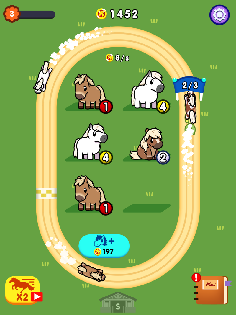 Idle Horse Racing official gameplay screenshot 1