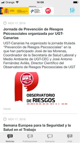 Game screenshot Gestión psicosocial sindical apk