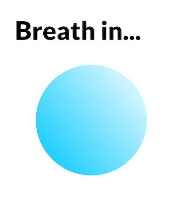 Mindful Breath Calm Breathing