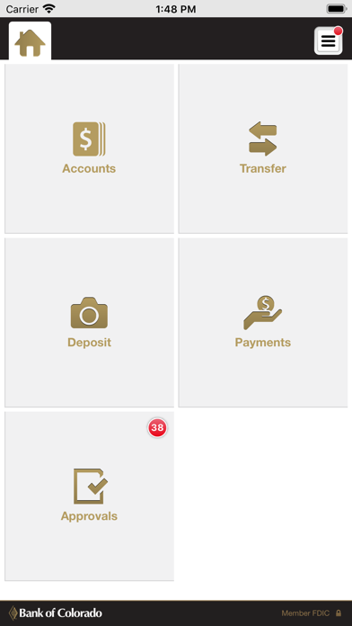 Bank of Colorado Business Screenshot