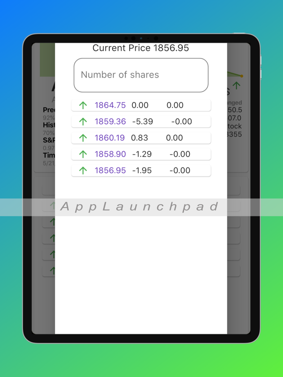 Smarck -Stock Recommendations iPad screenshot