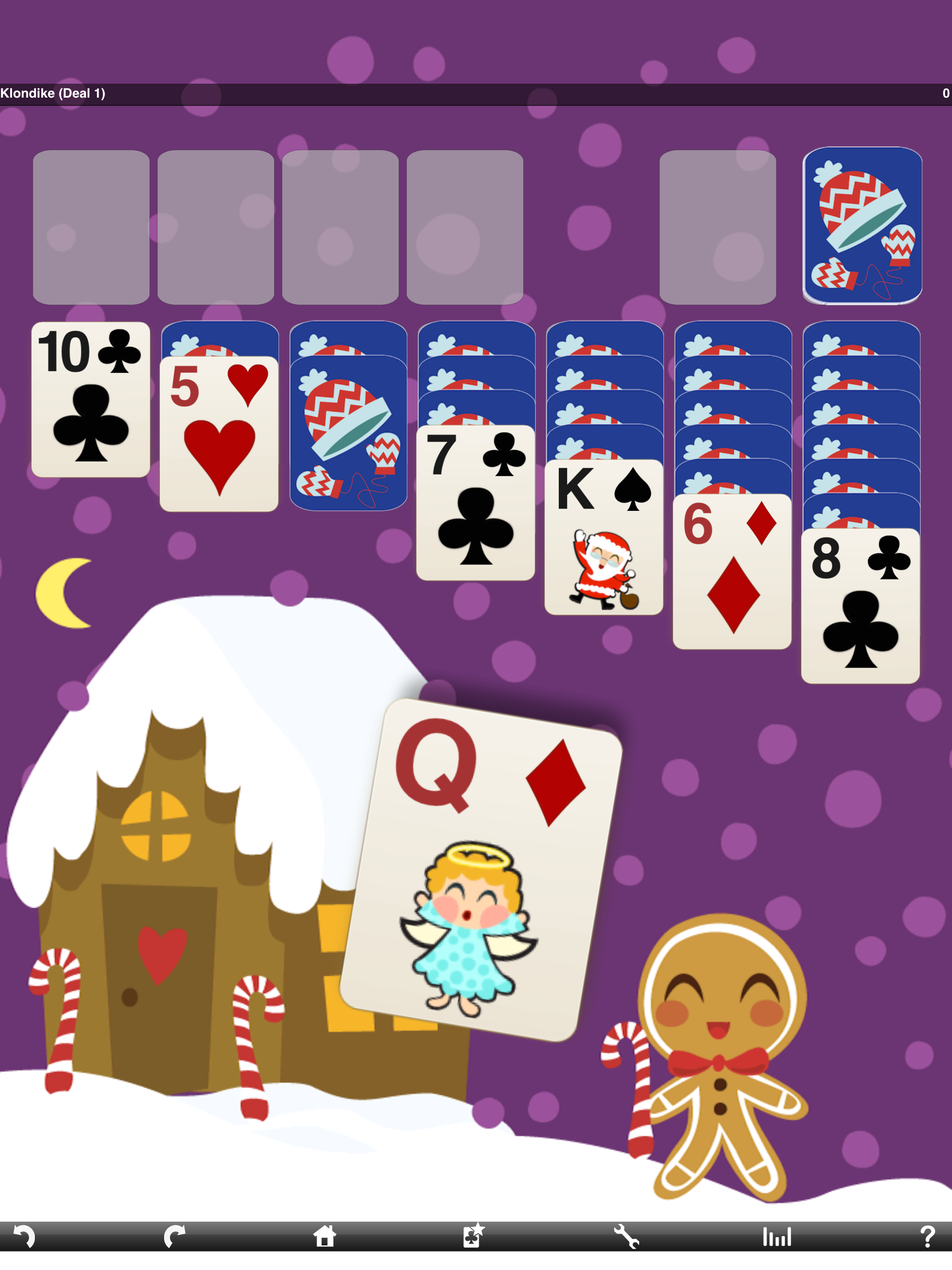 Christmas Solitaire HD Lite screenshot 3