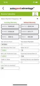 Autogard Car Loan Calculator screenshot #3 for iPhone