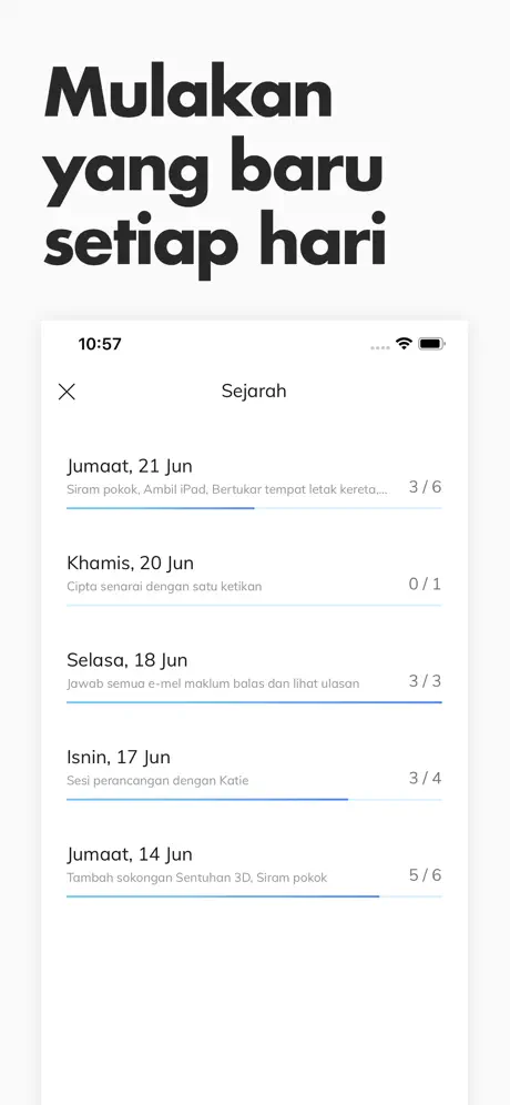 Daylist - Untuk dibuat harian