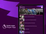 premier league player app ipad capturas de pantalla 1