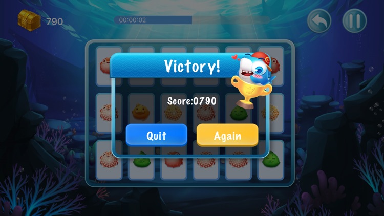 Happy Fishing - Card Flip Game screenshot-3