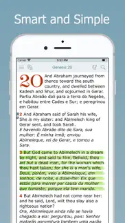 bilingual bible multi language iphone screenshot 1