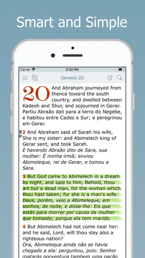 Bilingual Bible Multi Language screenshot 1