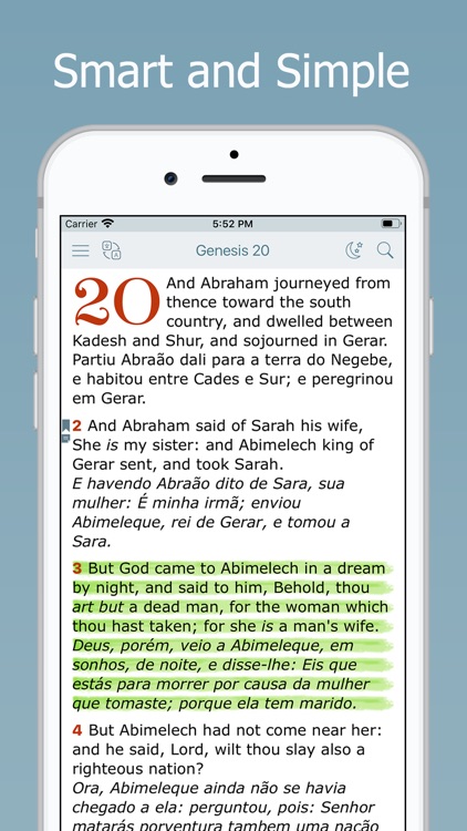 Bilingual Parallel Bible screenshot-0