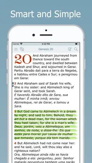 Bilingual Bible Multi Language iPhone Screenshot 1
