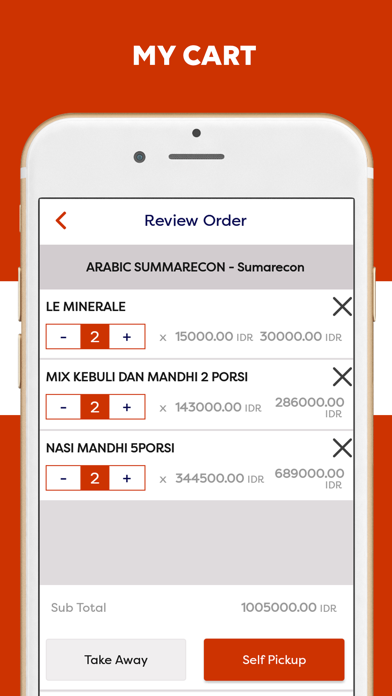 Screenshot #3 pour FoodnGo: Online food ordering