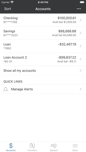 MetroWest CFCU Mobile Banking screenshot 3