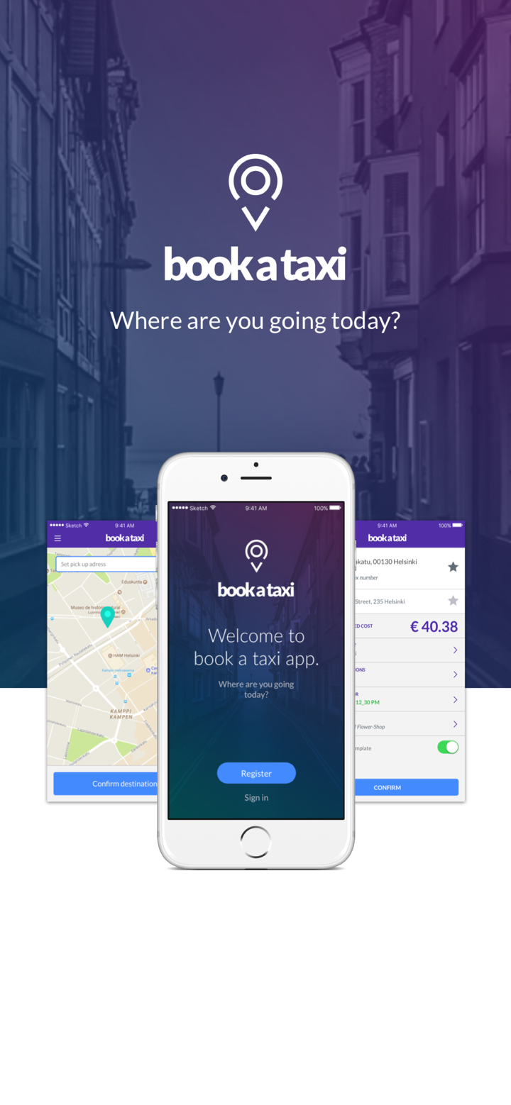Book a taxi screenshot 1