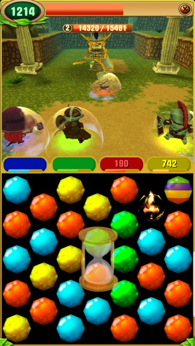 Dungeons & Puzzles: RPG Quest screenshot 1