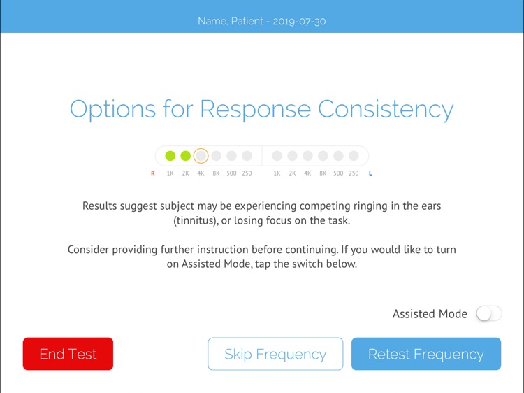 SHOEBOX Audiometry Pro screenshot-8