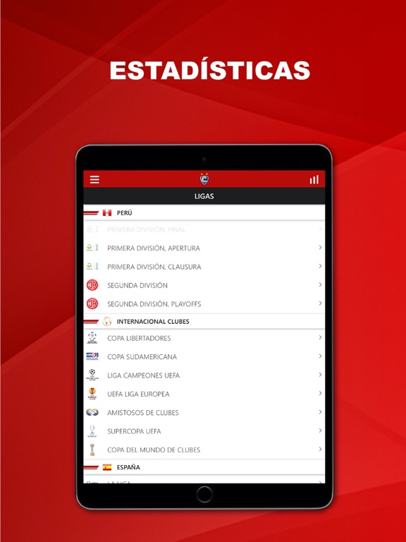 Cienciano iPad screenshot 4 - Sports app