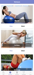 Stability Ball Workout screenshot #4 for iPhone