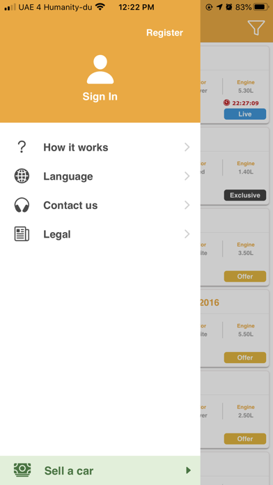 BuyAnyCar.com Screenshot