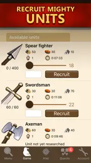 tribal wars iphone screenshot 3