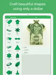 Dollar Bill Origami ipad bilder 0