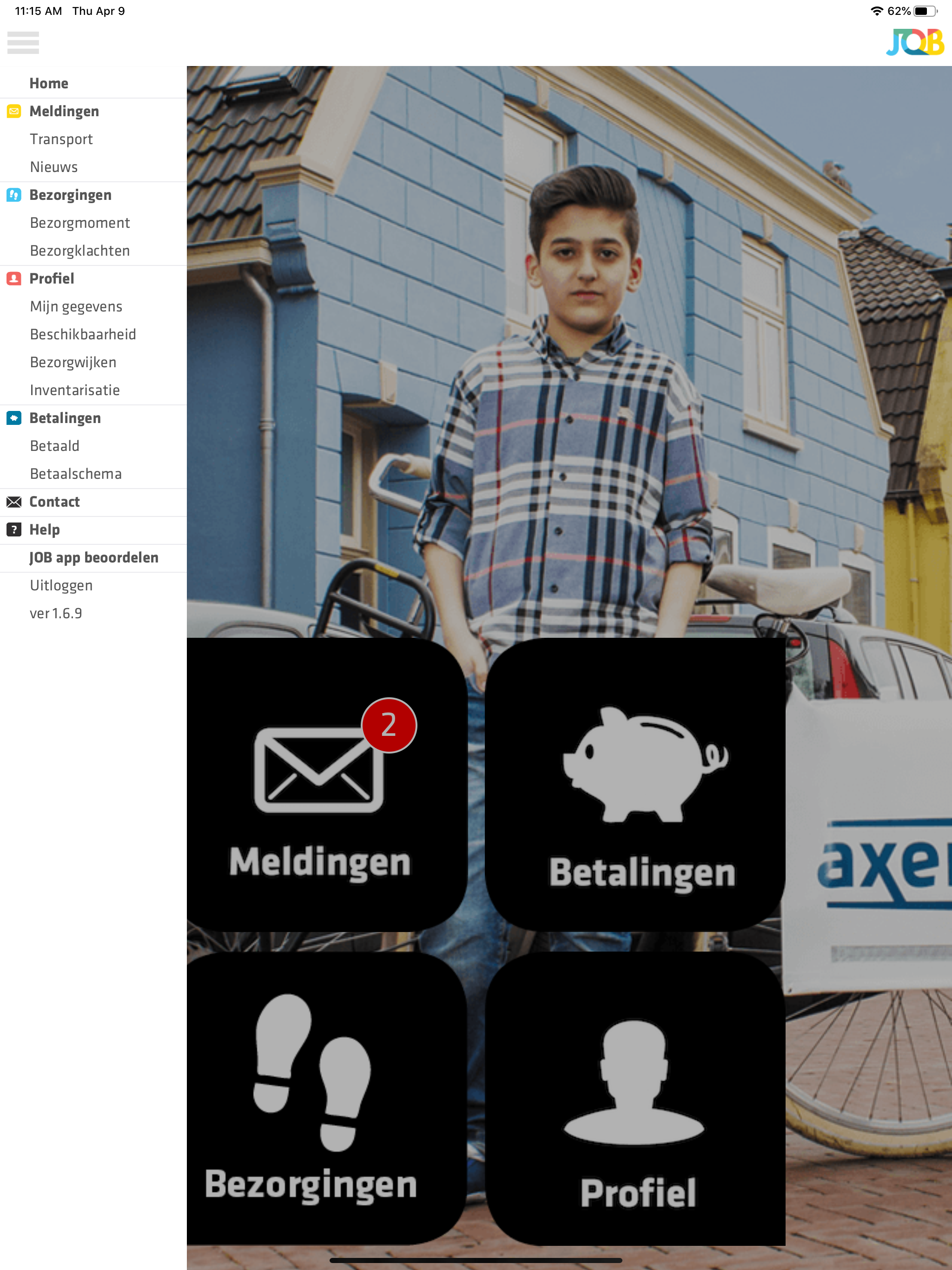 JOB (voor bezorgers)