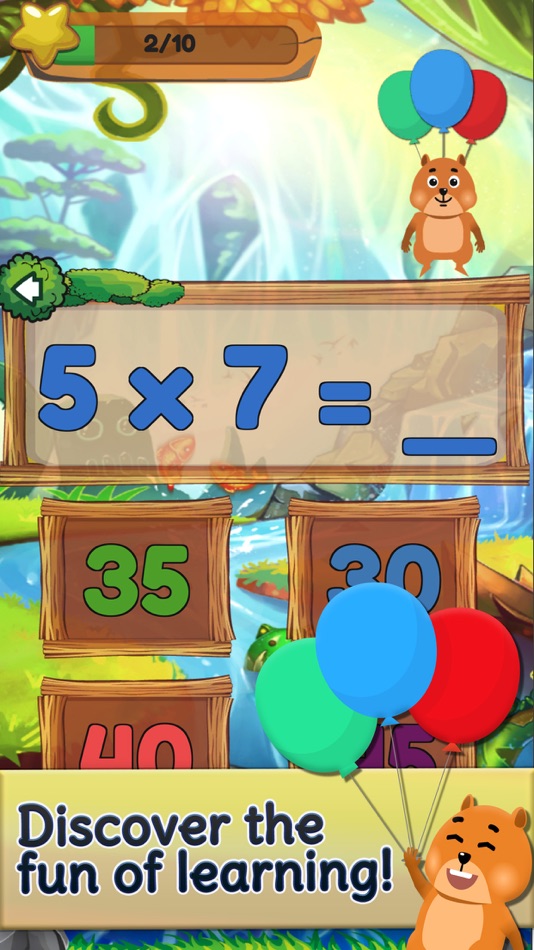 #2. Times Tables and Friends (iOS) 由: Srdjan Ungurjanovic
