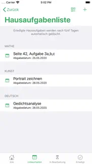 hausaufgaben control iphone bildschirmfoto 3