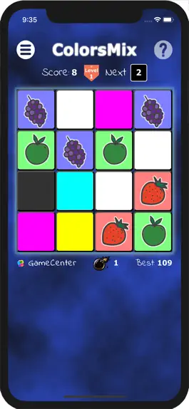 Game screenshot ColorsMix: Fruit Puzzle Game mod apk