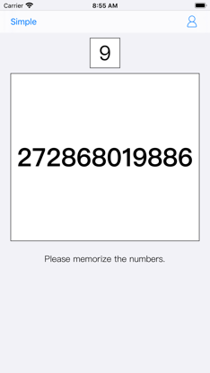 Brain Training with Numbers screenshot 1