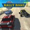 Cross the road in this driving RALLY racing game to avoid other cars