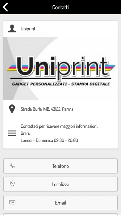 Uniprint Parma screenshot 3