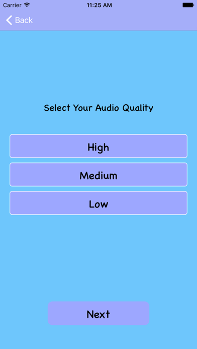 BlueDot Voice Recorder screenshot 3