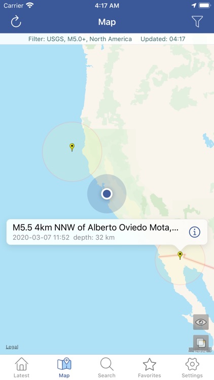 Earthquakes  - Latest & Alert screenshot-4