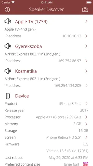 Speaker Discover screenshot 1