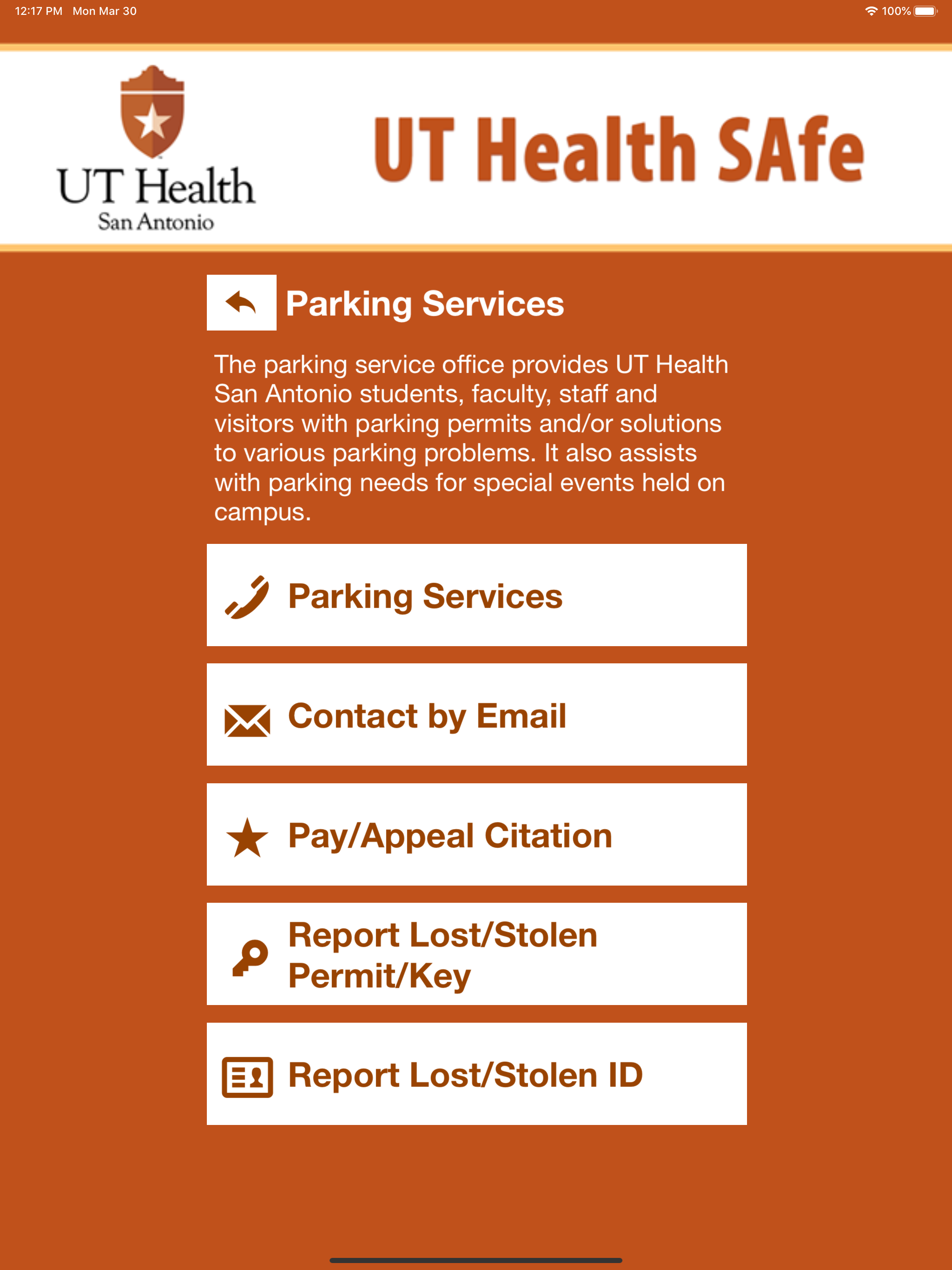 UT Health SAfe