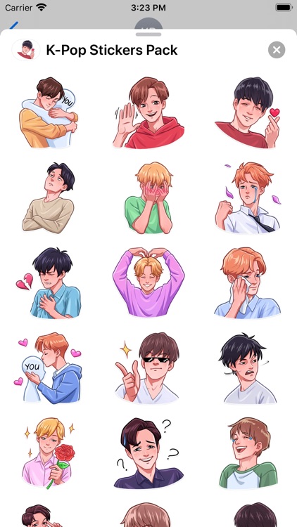 K-Pop Stickers Pack