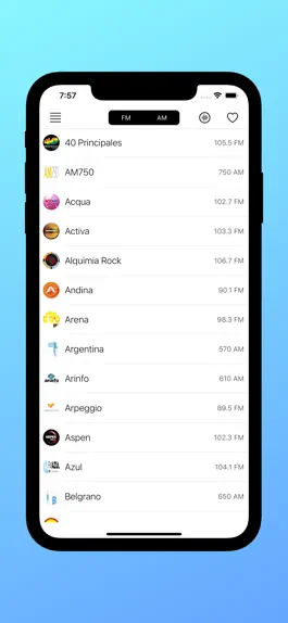Game screenshot Radios Argentina mod apk
