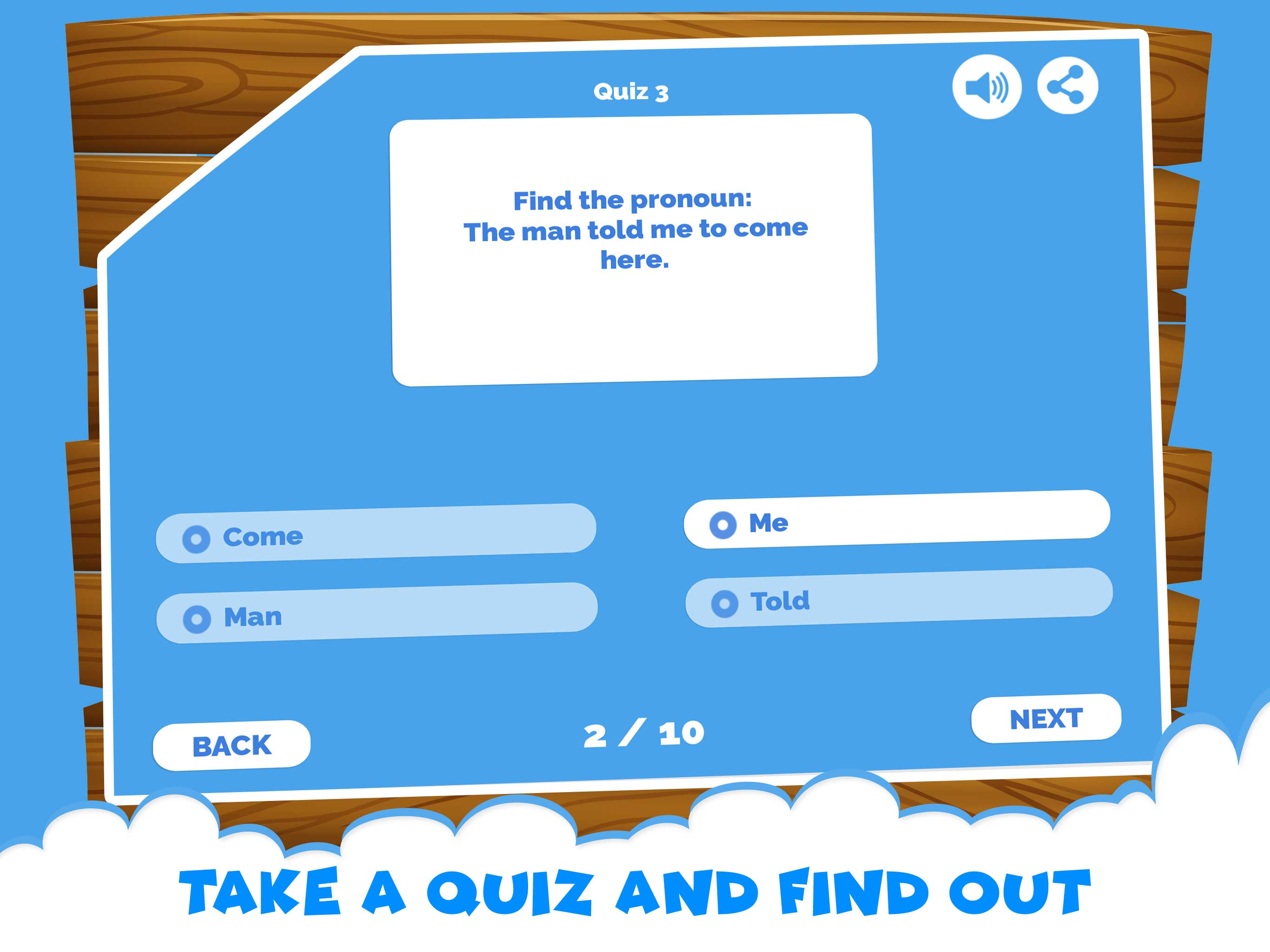 English Grammar Pronouns Quiz