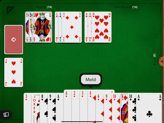 Rami Bridge (Rummy) iPad app afbeelding 4