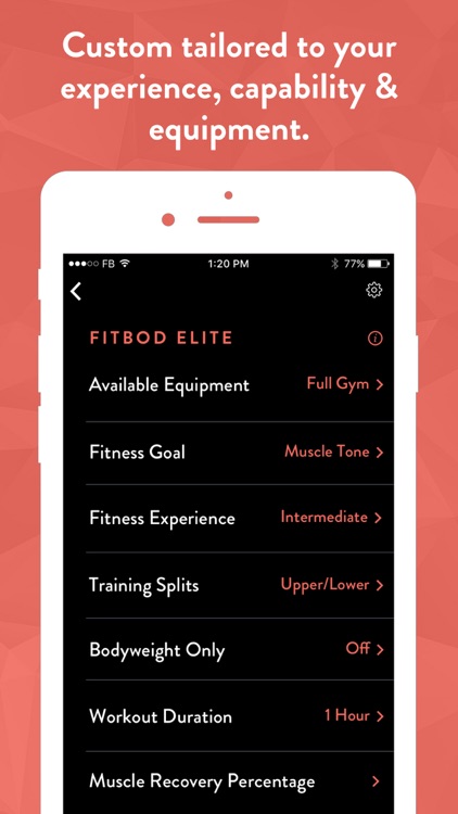 Fitbod Weight Lifting Workout screenshot-4