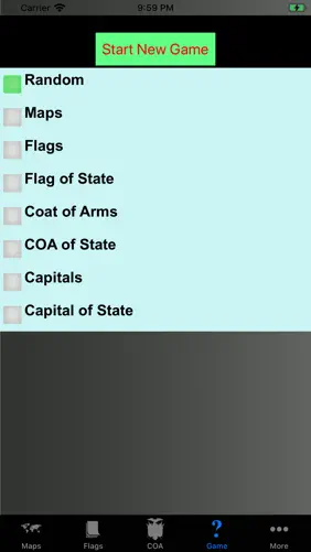 Country Flags, Maps, COA Quiz screenshot 3