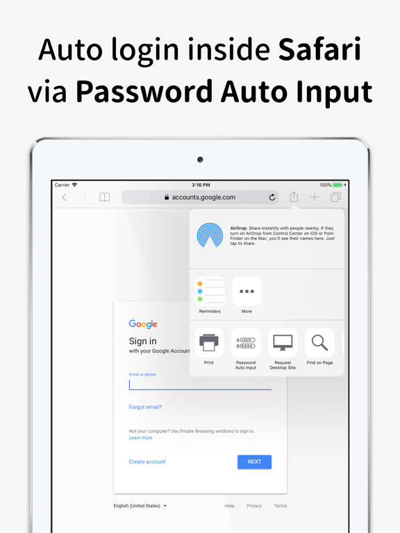 Screenshot #6 pour Password & Data Protection