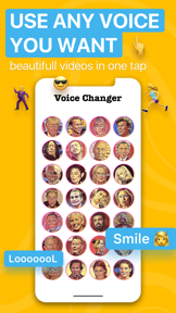 Voicer Famous AI Voice Changer screenshot
