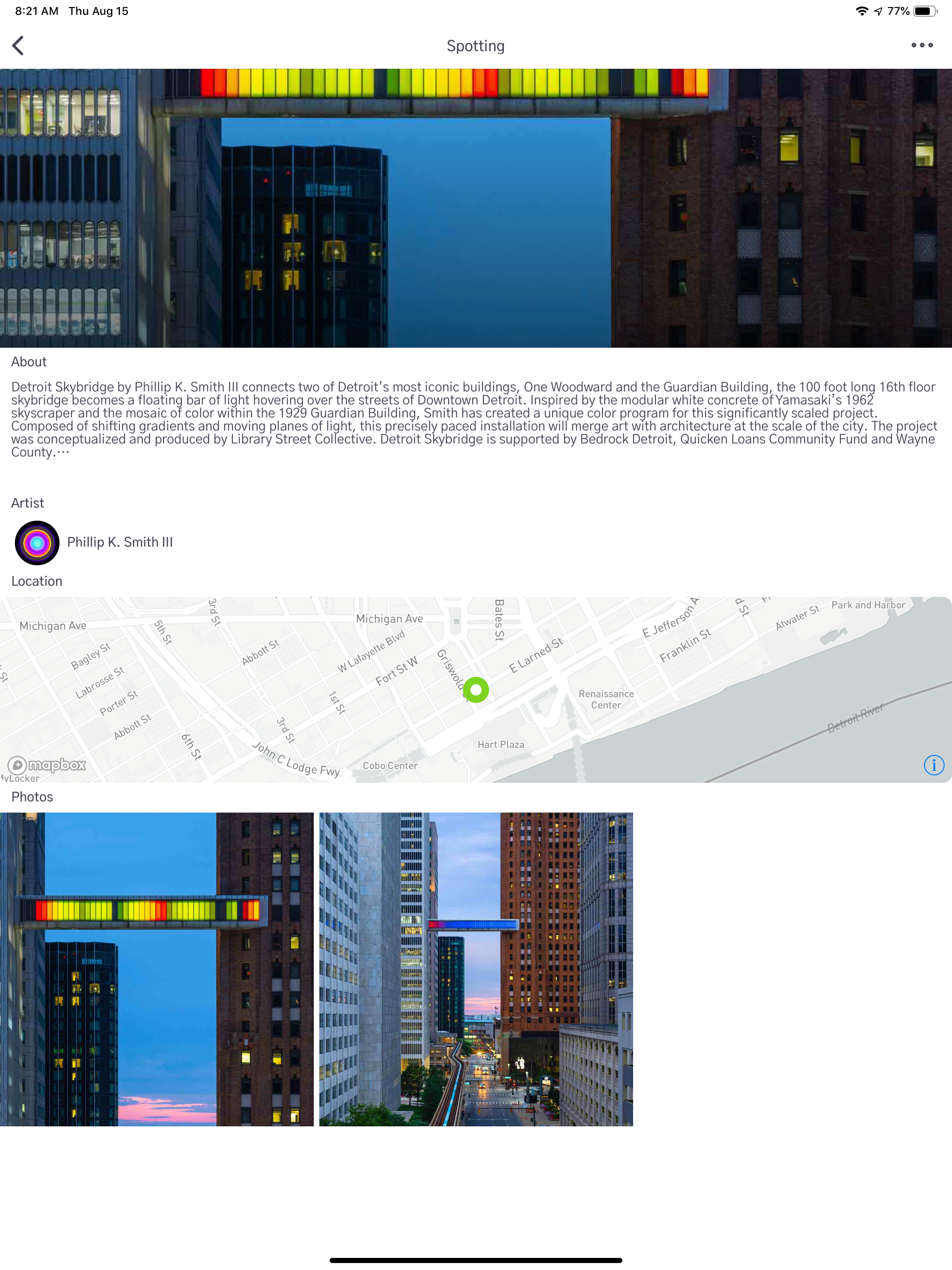 ArtSpotting.io screenshot 8
