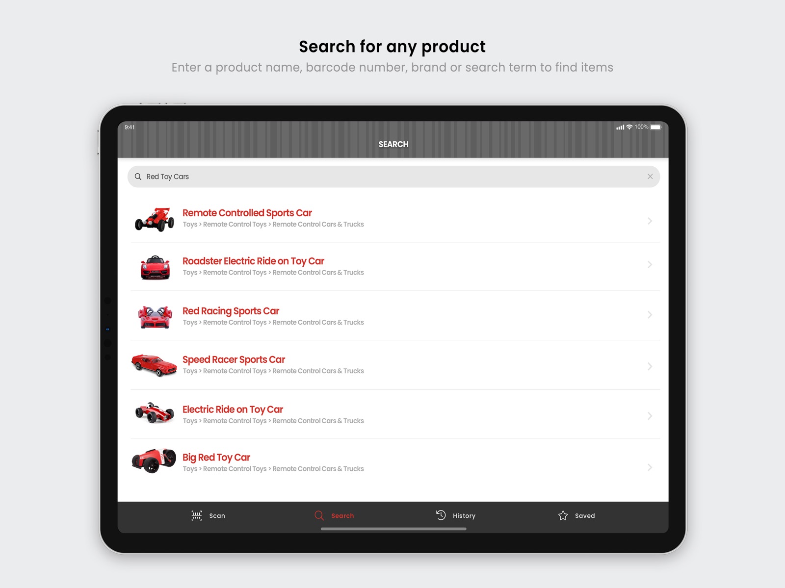 Barcode Lookup ipad screenshot 3