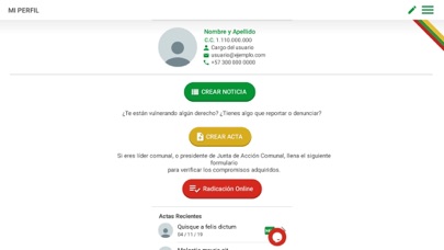 Personeria de Ibague APP screenshot 2