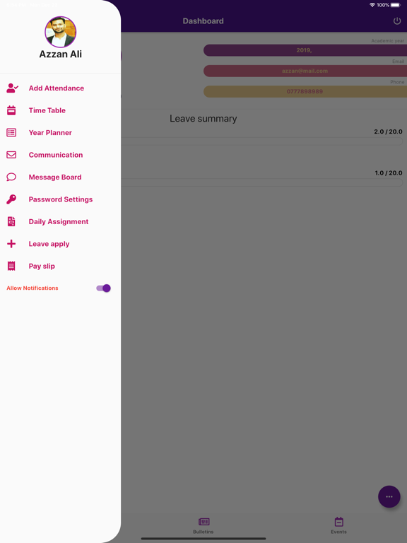 App screenshot